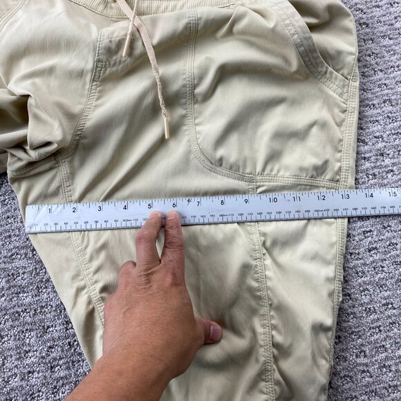 The North Face Women's Joggers Size Extra Large XL Beige Pleated Track Pants - Picture 12 of 16